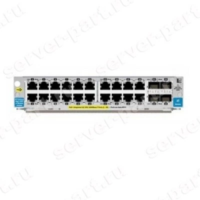 Модуль HP 20-port Gig-T & 4-Port Mini-GBIC zl Module 20x1Gbit/s 20xRJ45 4xSFP+ For HP 5400zl 8200zl 5406zl 5412zl 8212zl(J8705-69001)
